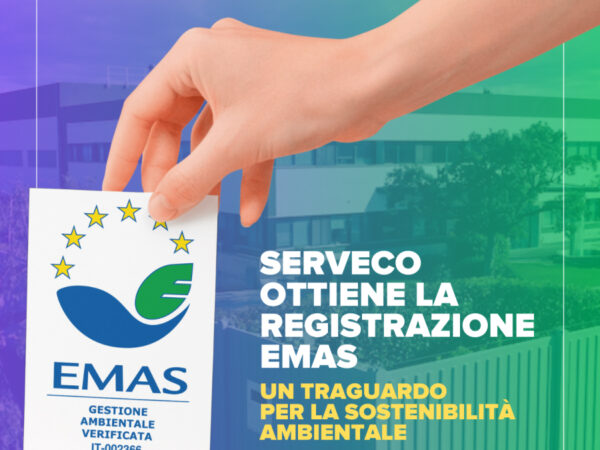 Serveco ottiene la registrazione EMAS: un impegno concreto per la sostenibilità